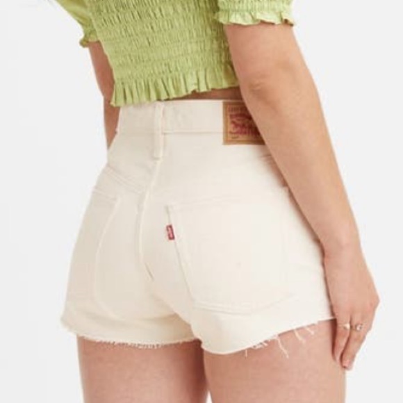 Levis 501 Womens Give Me Butterflies High Rise Denim Shorts NWT​​ - Picture 6 of 14